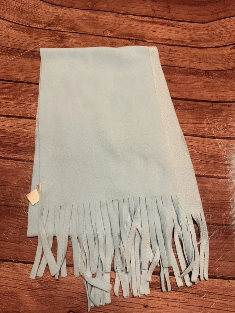 Old Navy Light Blue Fleece Scarf